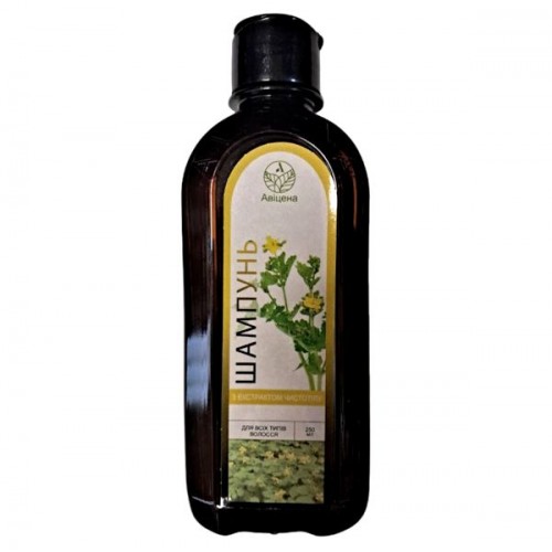 Шампунь «Авіценна» з екстрактом чистотілу, 250мл