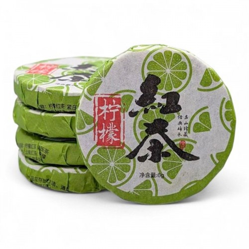 Красный чай с цедрой лимона, 7г