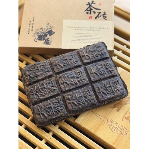 Да Хун Пао пресований плитка, 100г