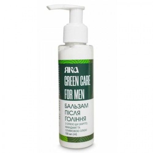 Бальзам після гоління "Green care for men" ЯКА, 100мл