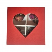 Набір в'язаного чаю "Серце", 4 шт.