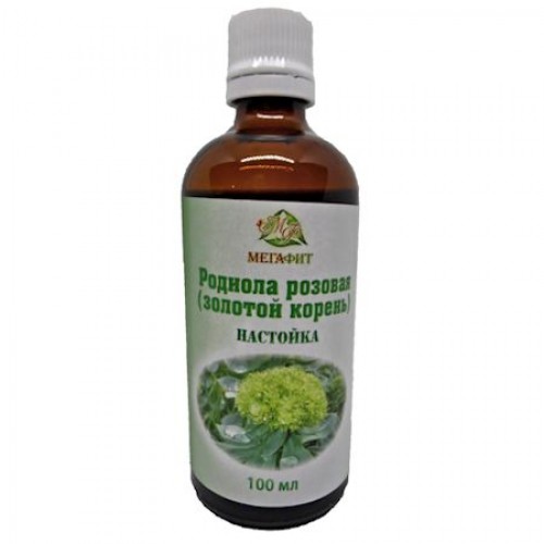 Родіола рожева (золотий корінь) настоянка, 100мл