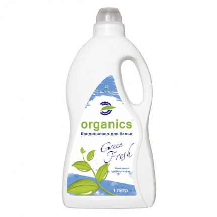 Біо-ополіскувач для білизни "Green Fresh" Organics, 1000мл