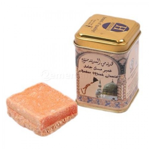 Арабские сухие духи "Amber Musk Jamid" ж/б, 25г