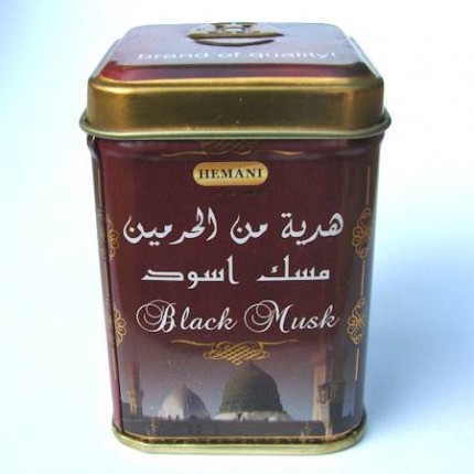 Арабські сухі духи "Black Musk Jamid" ж/б, 25г