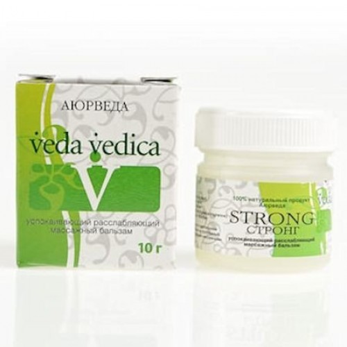 Бальзам "Стронг" широкого спектра дії Veda Vedica, 10г