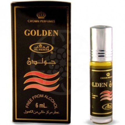 Арабські масляні духи "Golden" Al-Rehab, 6мл