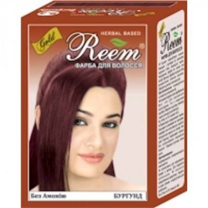 Фарба для волосся Бургунд Reem Gold, 60г