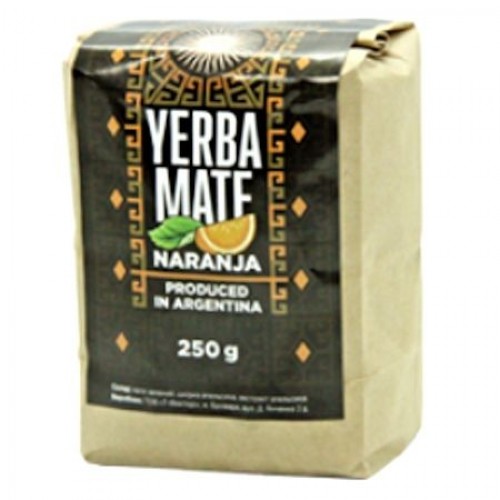 Мате "Yerba Mate Naranja Апельсин", 250г