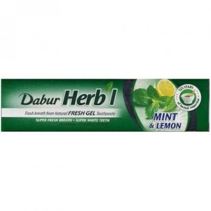 Зубна паста Dabur "М'ята і лимон", 80г