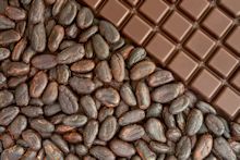 Какао-бобы шоколад